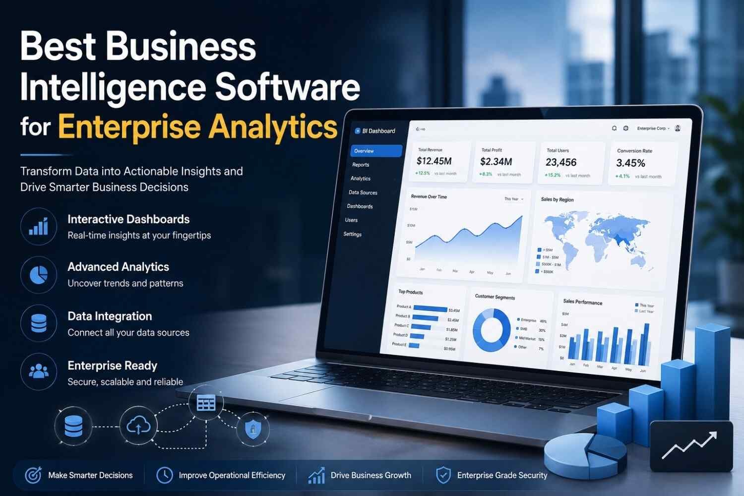 Best Business Intelligence Software for Enterprise Analytics (2026 Guide)